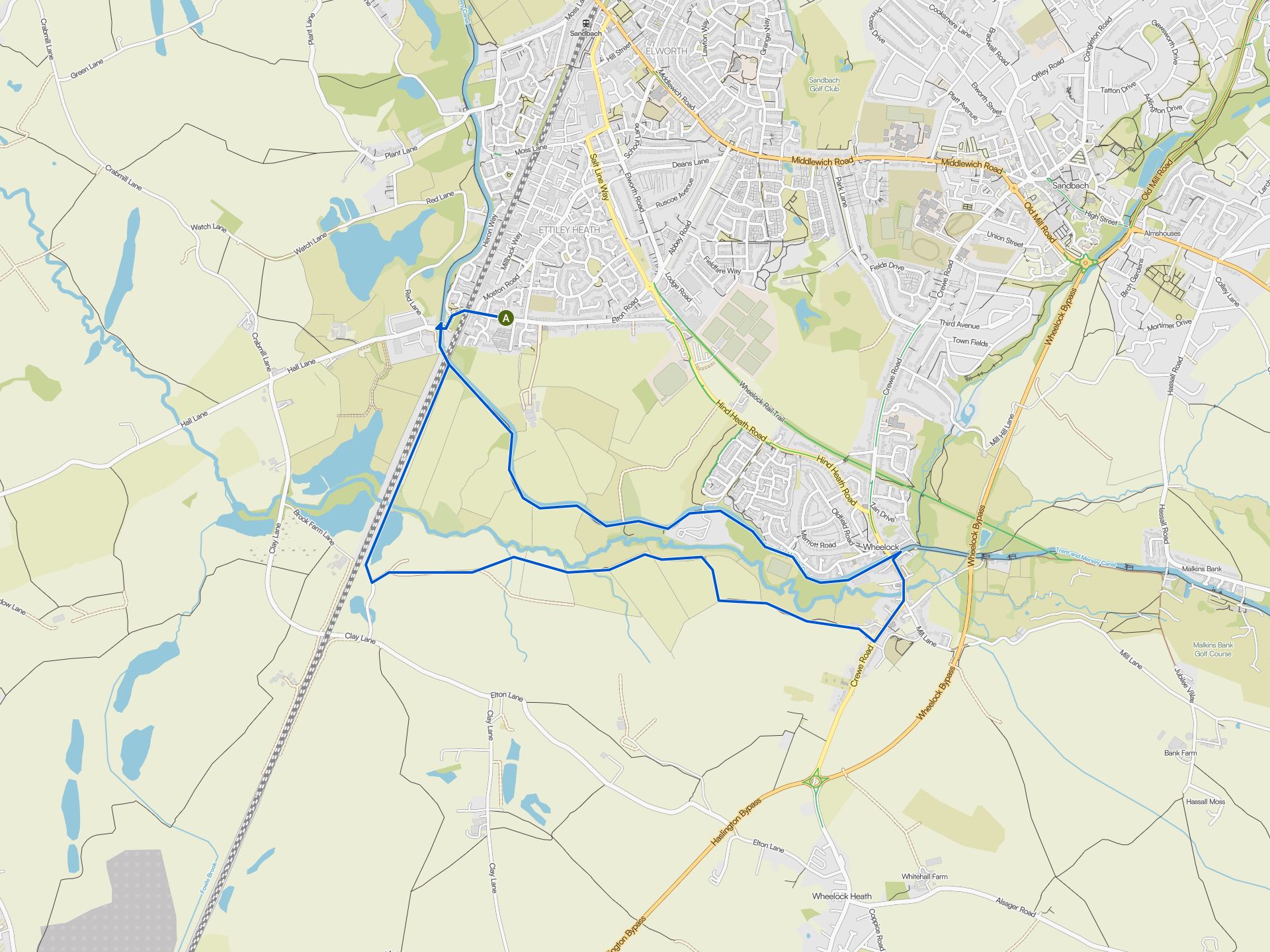 The best walks and hikes around Warmingham | Komoot